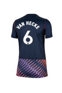 Tottenham Hotspur Jan Paul van Hecke #6 Fotballdrakt Borte Klær Dame 2026-27 Korte ermer